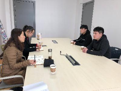 2.26汇展信息科技公司来访我院